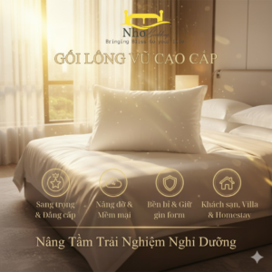 Ruột gối lông vũ