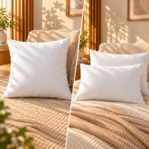 Gối Bông Gòn Cotton – Kích Thước 50x70